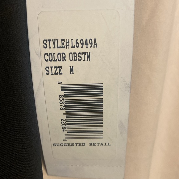 NWT Nina Leonard Cold Shoulder Dress, Size M Color Black/Off-white - Picture 6 of 11